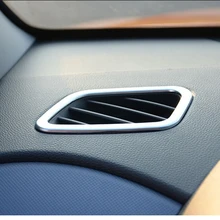 MONTFORD ABS Matte Anteriore Interior Air Conditioner Vent Outlet Copertura Trim Stampaggio 2 Pz Per Hyundai Creta IX25 2015 2016 2017