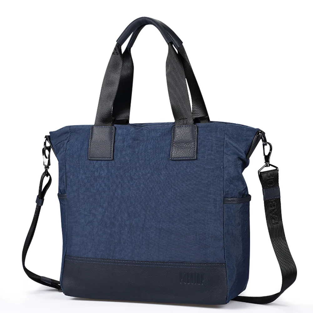 

Pabojoe Men Fashion Canvas Handbag Solid Messenger Zipper Shoulder Bags