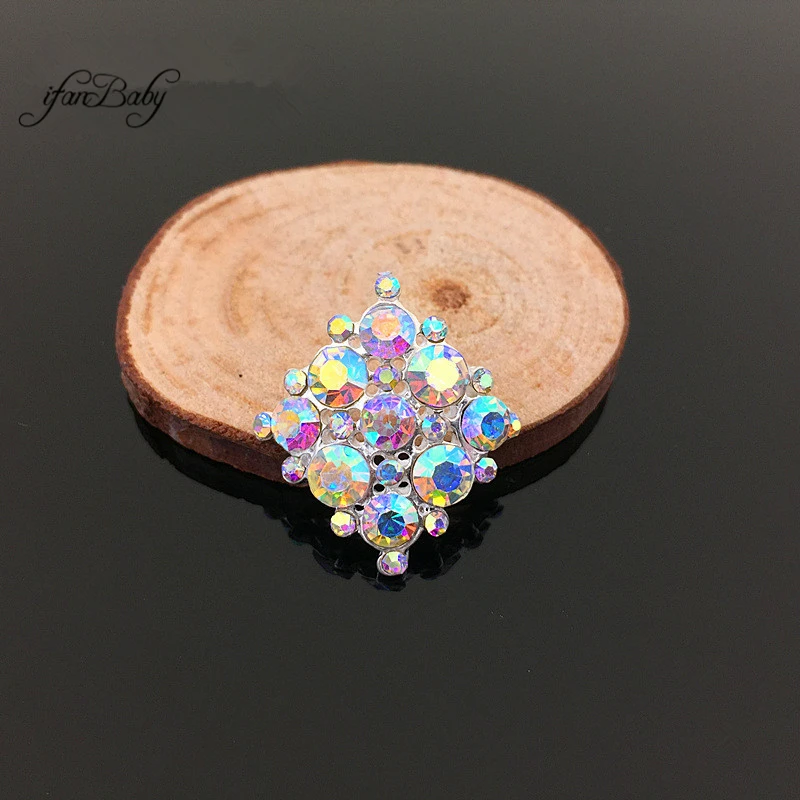 crystal rhinestone button 7