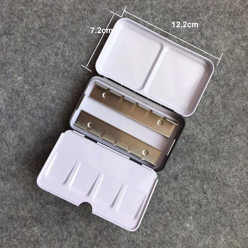 

Empty Storage Palettes 1 Piece Metal case Portable Watercolor Box Fashion Brand New Hot Durable Useful Practical