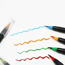 1 шт кисти ручки 20 цветов акварельные ручки и 1 кисточка для рисования(случайный цвет