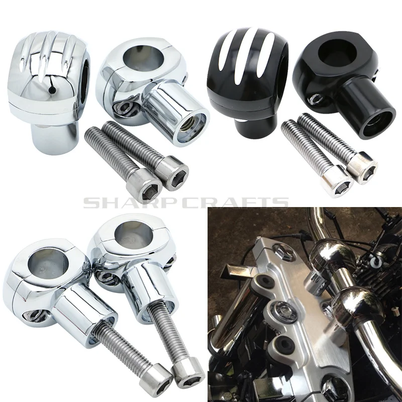Кромкорезная рукоятка для мотоцикла зажим руль подъемник Kawasaki Vulcan 800 900 1500 1600 1700