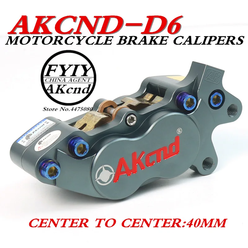 

AKCND Universal CNC Motorcycle 40mm Brake Calipersmsx125 for yamaha vespa gts honda dio bws smax pcx nmax aerox155