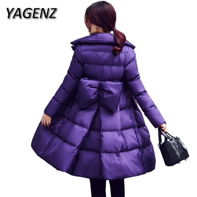 YAGENZ 2017 Fashion Winter font b Women b font font b Jacket b font Korea Elegant