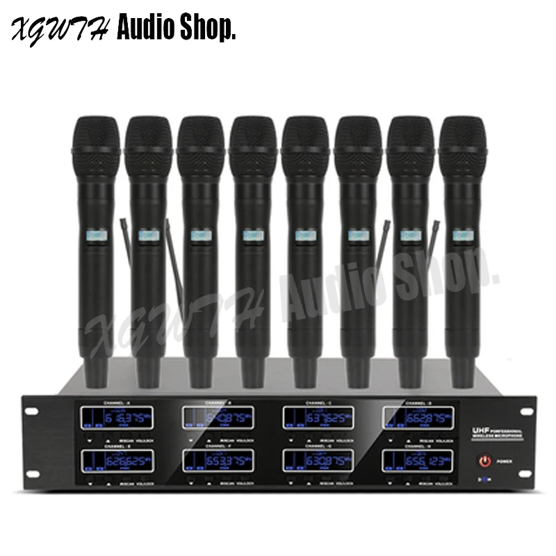UHF Digital Adjustable Frequency 8 Handheld