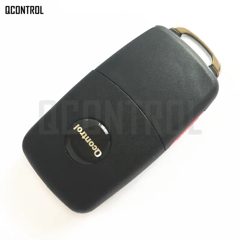 QCONTROL Автомобильный Дистанционный ключ для VW/VOLKSWAGEN Vehicle Beetle/Golf/Passat/Jetta/Rabbit 1J0959753F/5FA 8137-30 HLO 1J0 959 753 F