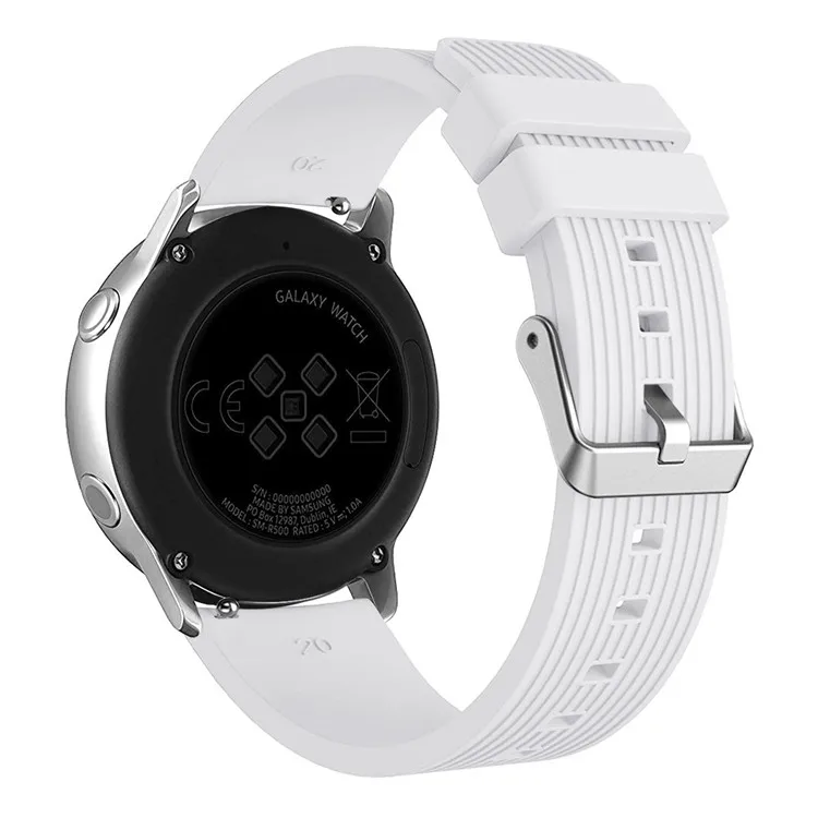 5 шт. Новое поступление 20 мм мягкий силиконовый браслет ремешок для часов на замену ремешок для samsung Galaxy часы Активный спортивный браслет