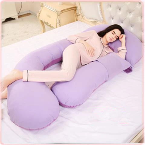 Удобные для беременных подушка для сбоку слиперы удобные 7 цветов тело подушка Для женщин для беременных Регулируемый Беременность подушка - Цвет: shuangzise