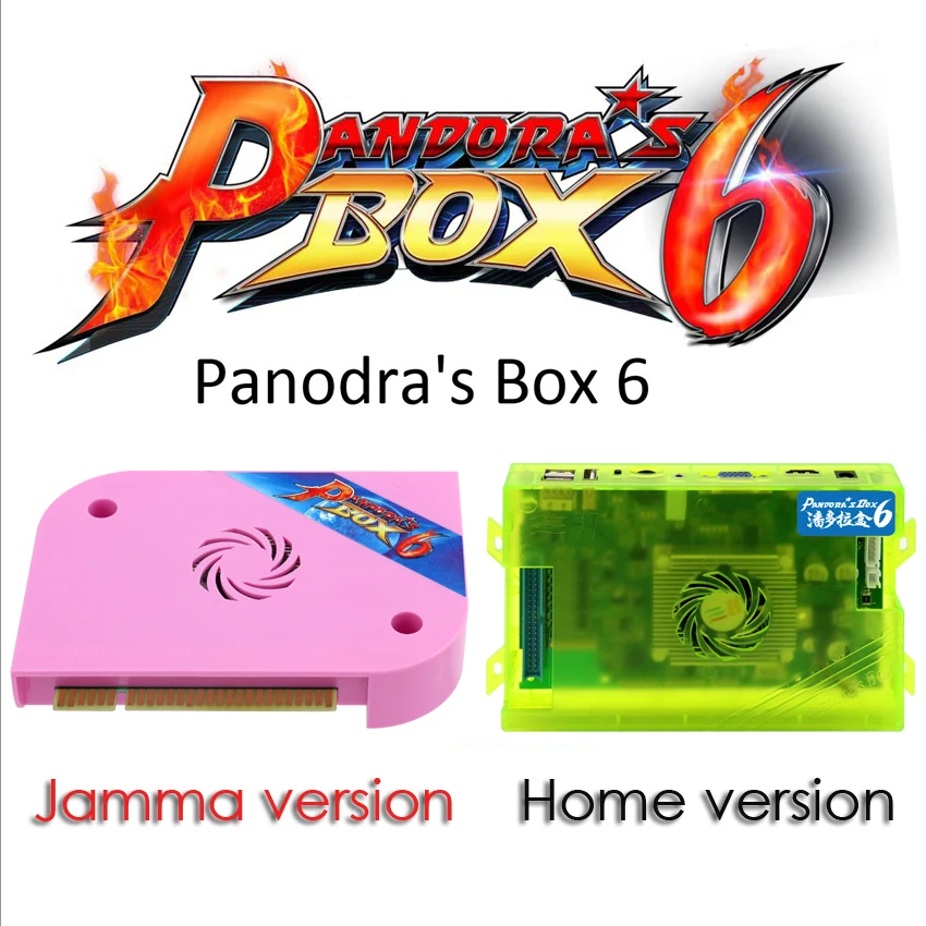Оригинальная коробка Pandora 6 1300 в 1 Jamma/Домашняя версия печатной платы может