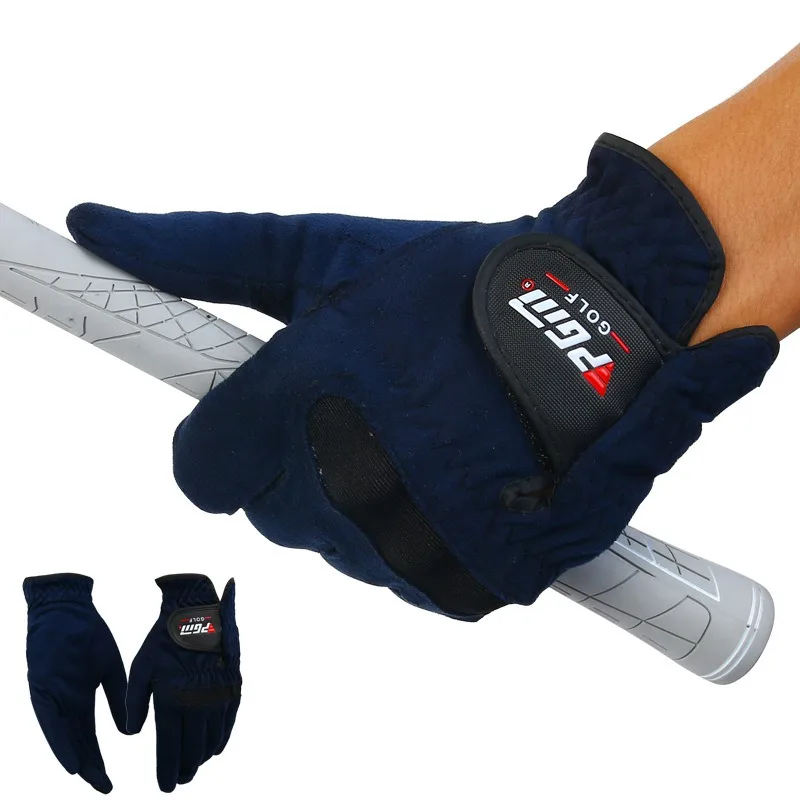 Мягкие дышащие износостойкие перчатки мужские перчатки для гольфа правая левая рука пот из абсорбирующей ткани из микрофибры