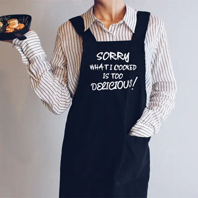 Avoir Images Toile De Coton Cuisine Tablier L Humour Americain Drole Imprime le plus cool par