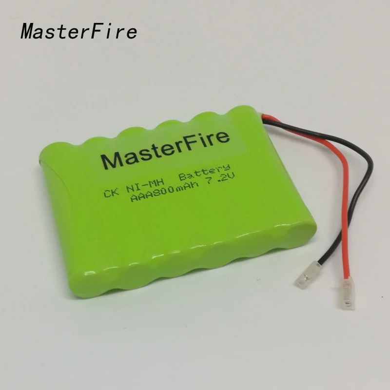 MasterFire абсолютно новые 7,2 V AAA 800mAh Ni-MH аккумуляторные батареи с вилками