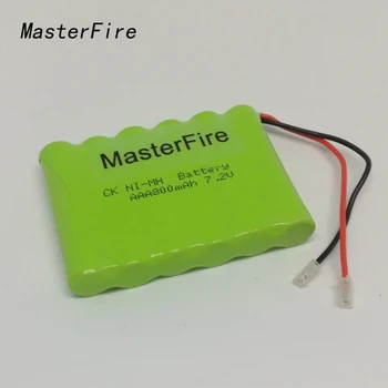 

MasterFire Brand New 7.2V AAA 800mAh Ni-MH Battery Rechargeable Batteries Pack with Plugs