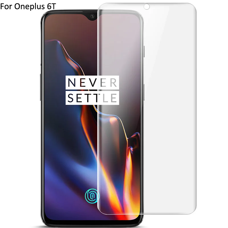 IMAK для Oneplus 7 Pro 6 6T Hydrogel III защитная пленка для экрана 2 шт. мягкая защитная пленка с полным покрытием для задней и передней панели