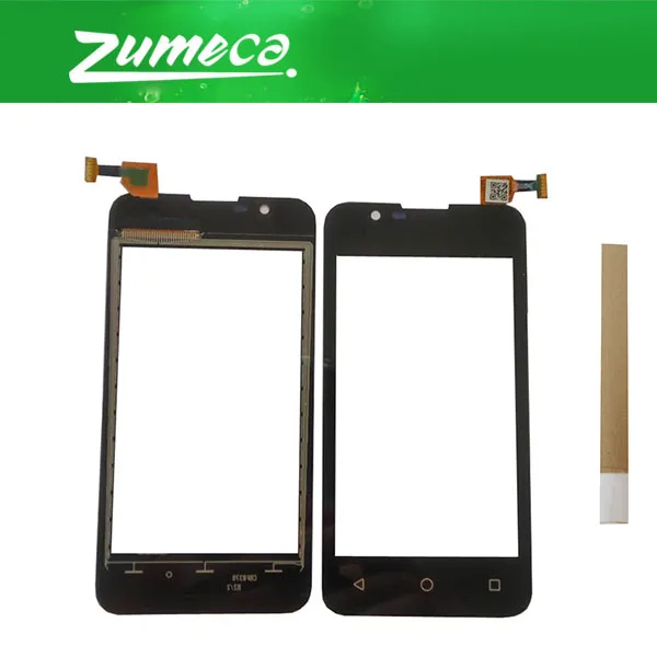 

4.0 Inch For BQ BQS-4072 BQS 4072 Strike mini BQ4072 BQ-4072 Touch Screen Digitizer Touch Panel Lens With Tape Black Color