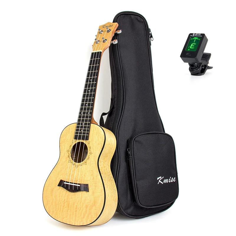 Kmise Concert Ukulele Ukelele Uke 4 String Hawaii Guitar Pearl Wood 23