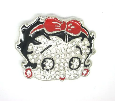 

Cartoon Girl Face Belt buckle