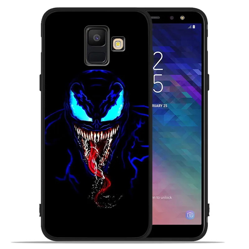 Роскошные Marvel "," Джокер "яд капитан для samsung Galaxy A9 A8 A7 A6 A5 A3 J3 J4 J5 J6 J8 плюс чехол для телефона чехол Coque Etui - Цвет: H1286