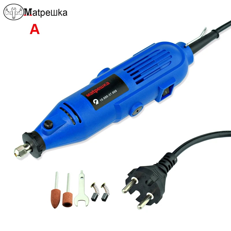 

Dremel 180W 6 Speed Control Speed Micro Mini Electric Grinder Electric Drill Suit Small Jade Carving Polishing Grinding Machin