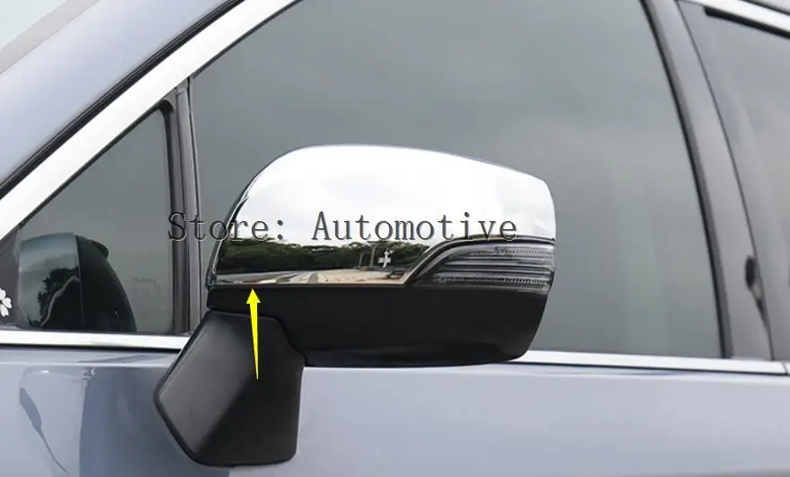 

ABS Chrome Side Rearview Mirror Trim Cover 2pcs For Subaru Forester 2013-2017