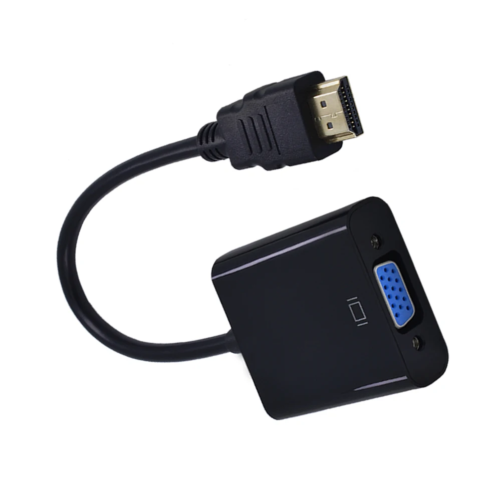 TISHRIC HDMI в VGA Женский адаптер HDMI2VGA с аудио кабелем оптический цифро-аналоговый 1080P HD видео конвертер для PS3 PS4 xbox