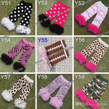 

Baby girl chevron ruffle leg warmers infant leopard owl lace tutu leg warmers 12pairs/lot