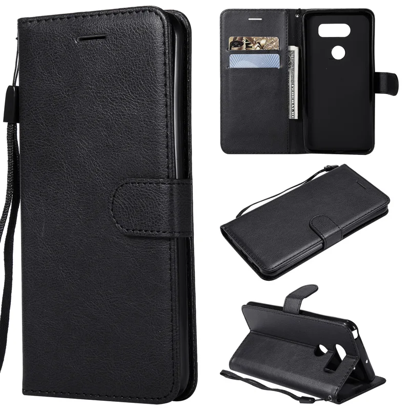 

Luxury Wallet PU Leather Case Flip Cover Phone Flip cover bag For K8 K7 2016 K10 Q8 2017 2018 V30 V40 Xpower 2 3 k10 Power Plus