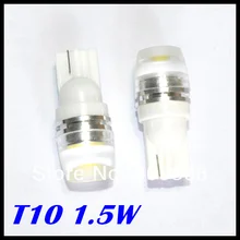 T10 1,5 Вт высокой мощности Мощность W5w светодиодный свет 194 168 192 супер яркий Авто светодиодное освещение автомобиля Клин лампы