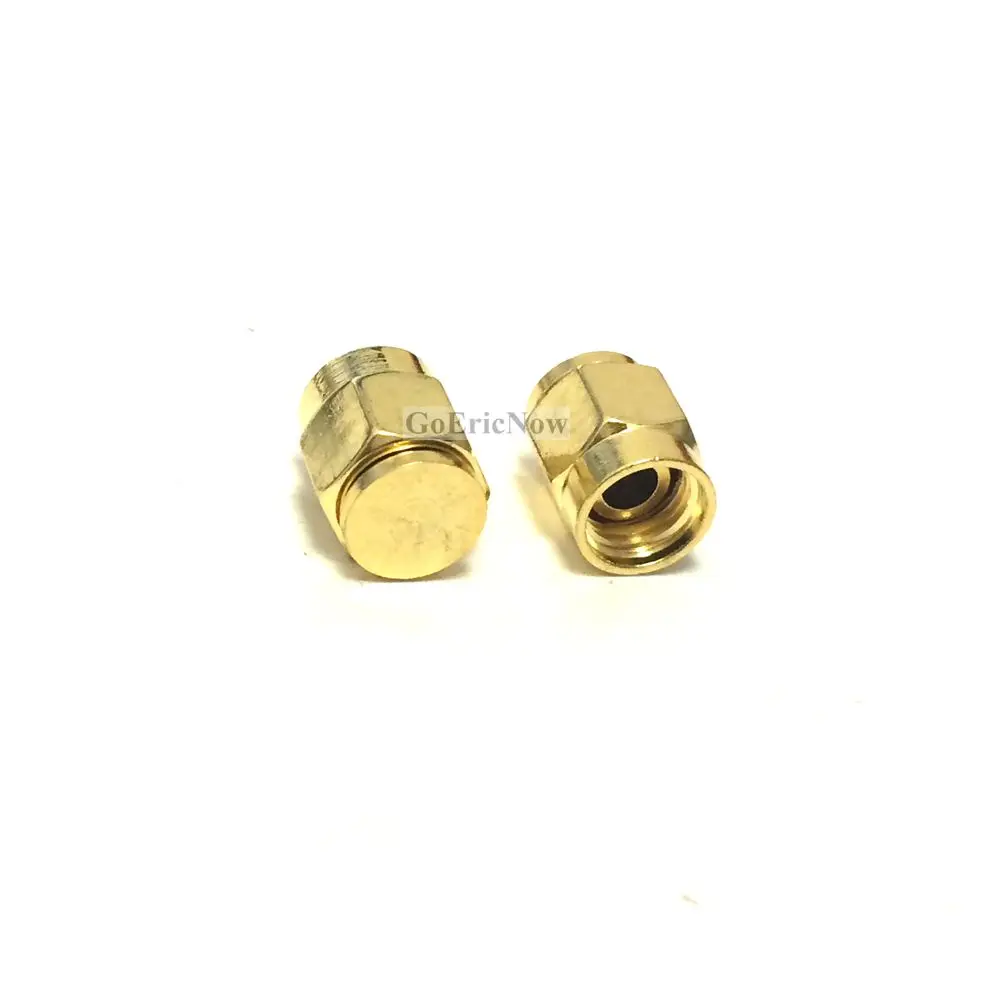 

1pcs RF Connector Gold Plated SMA Dust cap without chain SMA metal protective cap Connector Plug