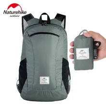 Naturehike 18L складной легкий Силиконовый водонепроницаемый рюкзак Сверхлегкий спортивная сумка NH17A012-B