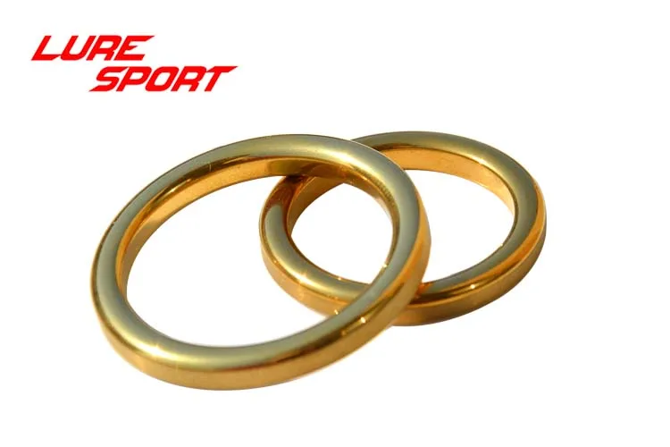 LureSport 30 шт. Alconite Золотое керамическое направляющее кольцо стержень направляющее кольцо часть удочки строительный компонент ремонт DIY аксессуар