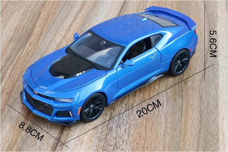 Моделирование 1:24 Шевроле Камаро ZL1 сплав модель автомобиля, расширенная коллекция и подарок модели автомобиля украшения