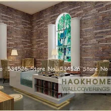 Индивидуальность кирпич обоев papel де parede vinilico обои границы PatternDamask стены рулона бумаги обоев
