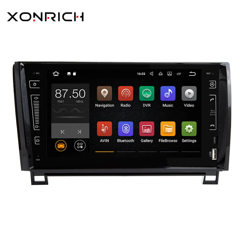 

Xonrich Car Multimedia Player 2 Din Android 9.0 For Toyota Tundra Sequoia 2007 2008 2009 2010 2011 2012 2013 Autoradio Wifi IPS