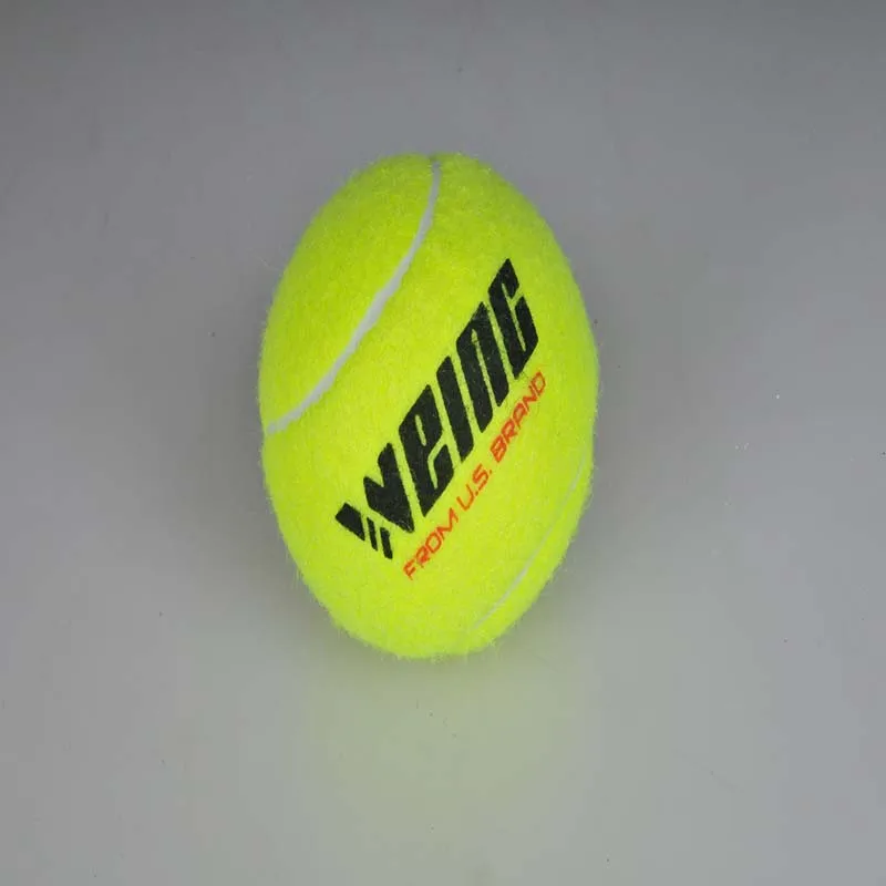 WEING Бренд Качество Теннисный мяч для тренировок синтетического волокна хорошего каучука для соревнований Стандартный Теннисный мяч