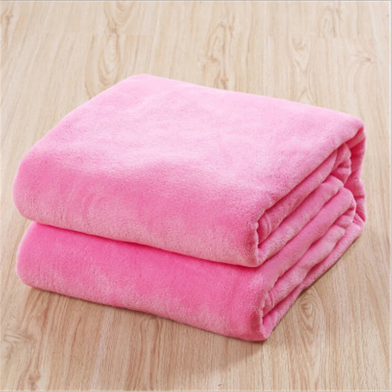 150*200 см/180*200 см однотонное фланелевое одеяло для дивана/постельных принадлежностей, покрывало, воздушный дорожный плед, ковер, мягкая флисовая зимняя простыня