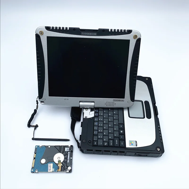  201907 para MB Star C4 sd software en 320GB HDD instalado bien en 4GB Panasonic Toughbook CF 19 CF1
