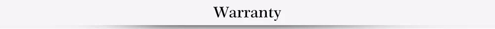 Warranty