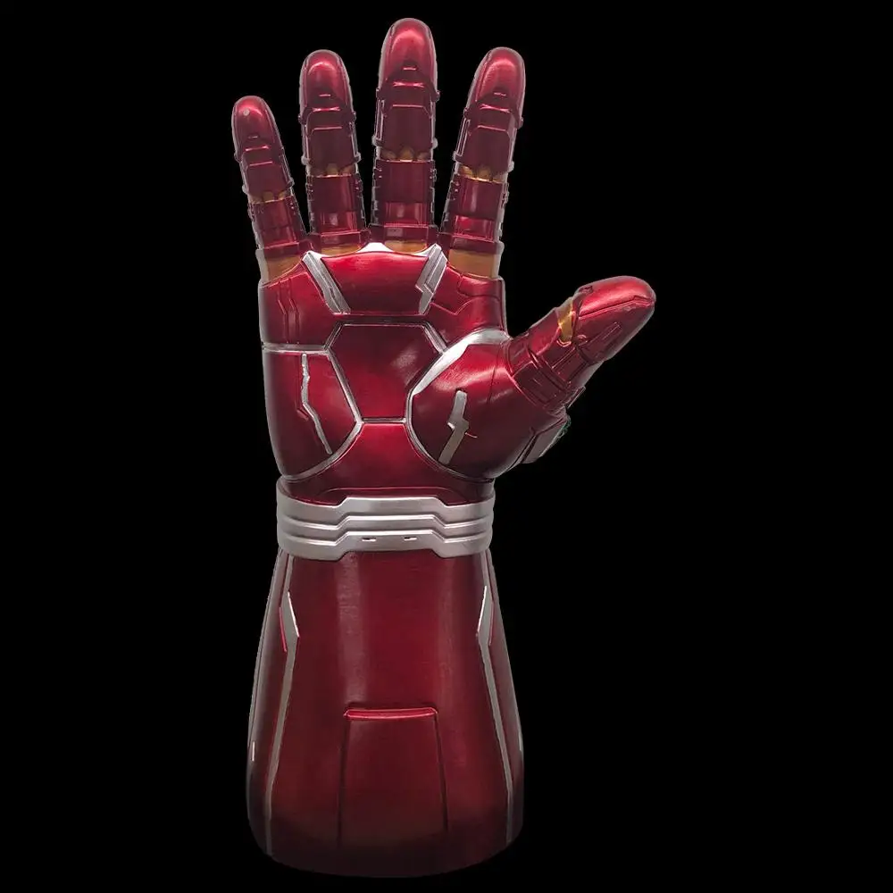 Роскошная правая рука Iiron Man Infinity Gauntlet светодиодный светильник ПВХ перчатки