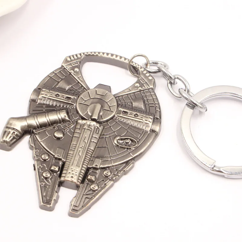 

New Star Wars Millennium Falcon Metal Alloy Bottle Opener Keychain