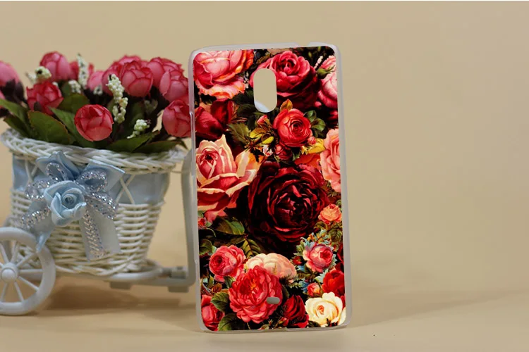 Жесткий чехол с принтом для Nokia lumia 1320 чехлы красивыми цветами задней панели diy хит