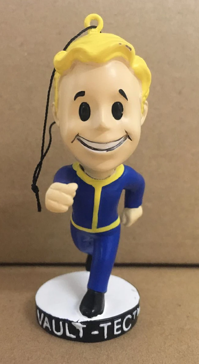 4 шт./лот 2018 игровые головки Fallout Vault Boy 1 ПВХ экшн фигурка детская игрушка