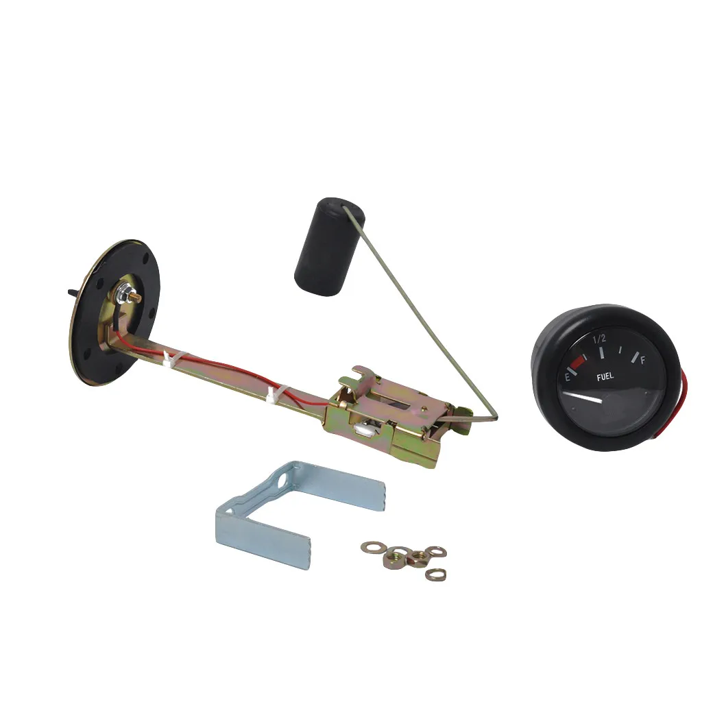 

LED Light Marine Fuel Level Gauge E-1/2-F With 350mm Fuel Level Sensor 12V Fuel level Gauge High Sensitivity