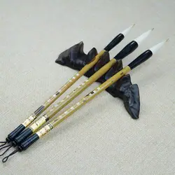 3 шт./упак. шерстяные кисть ручки для рисования набор для ремесленничества студент конский волос Средства для волос Китайская каллиграфия