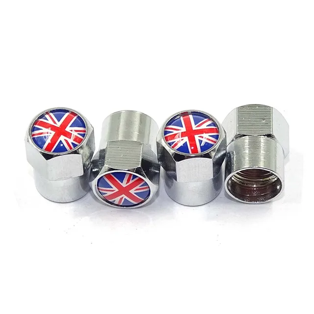 4PCS/set Auto Accessories Wheel Tire Parts Valve Stem Caps Cover For