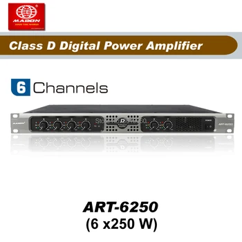 

Free Shipping , ART6250 , 6 Channels 250W per channels Class d amplifier power amp