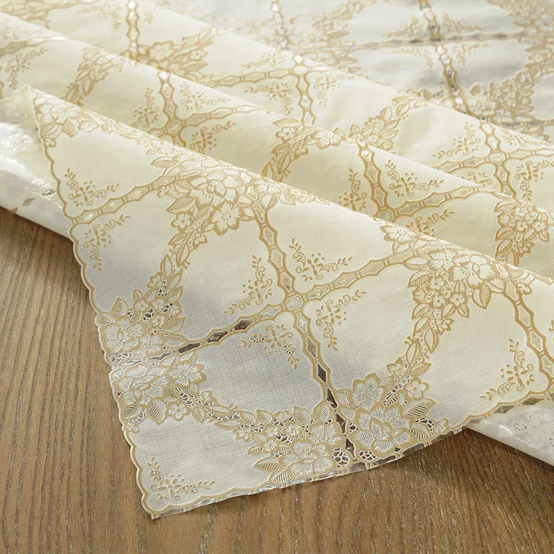 Quality PVC Tablecloth Dining Waterproof Table Plastic Cover Coffee End Table Cloth Rectangle 60 80 100 x 138mm x 160 180 220mm