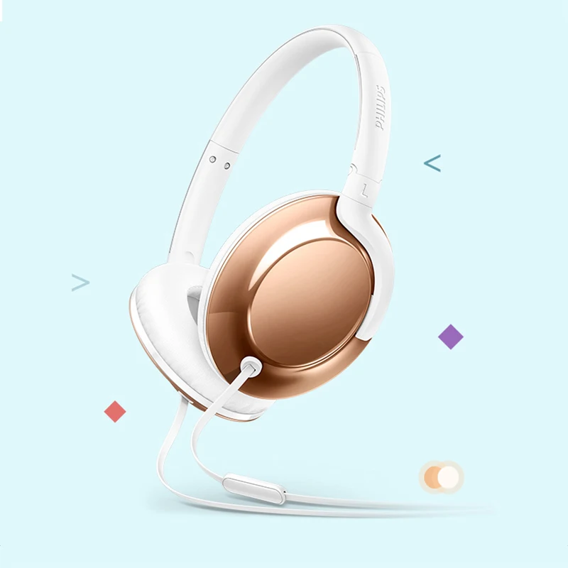 Оригинальные Наушники Philips SHL4805 с басовым шумоподавлением проводные Hi Fi наушники