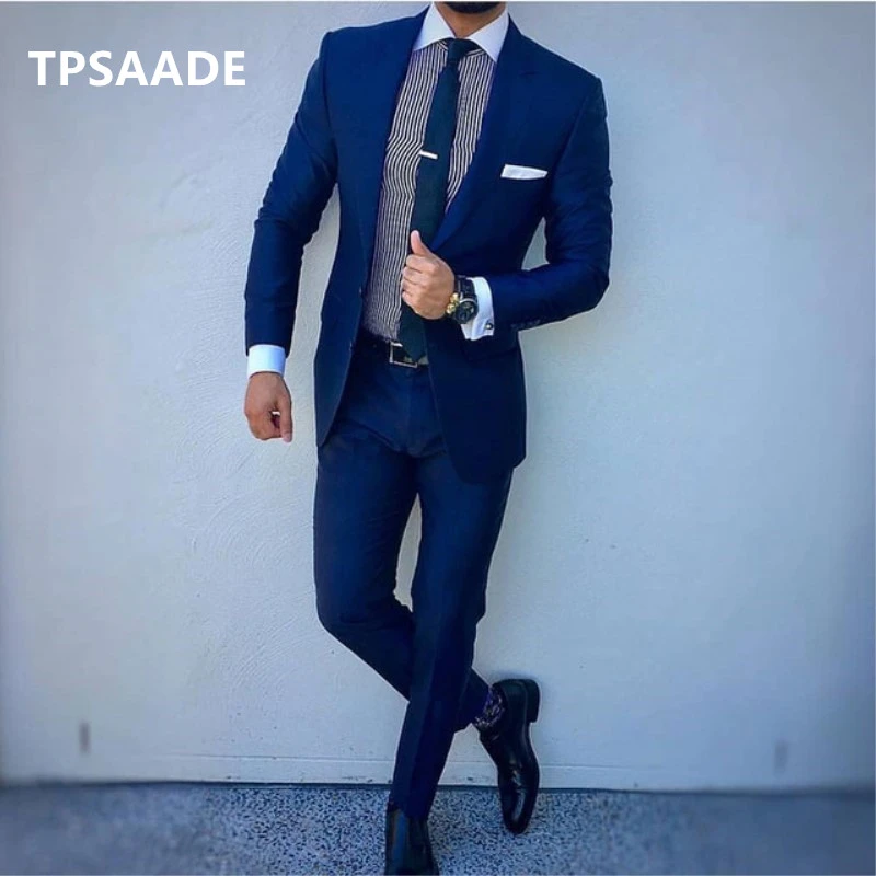 Smoking bleu royal Clearance