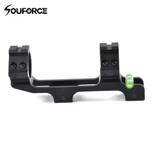 Опора из сплава алюминия двойное кольцо с духом пузырьковый уровень кольцо диаметр 30 мм подходит 20 мм Weaver рейку крепление для винтовки Охота